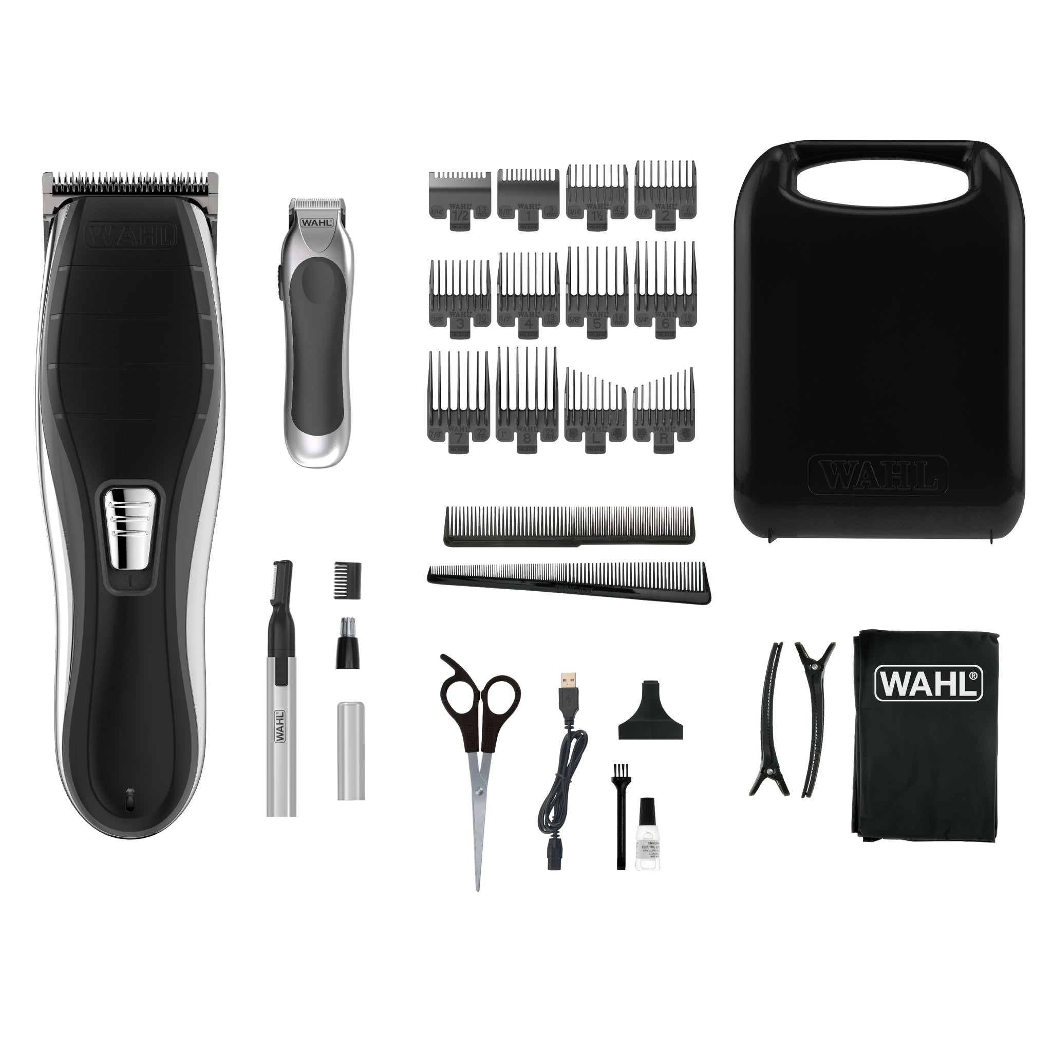 Lithium Ion Cordless Pro Hair Clipper Kit