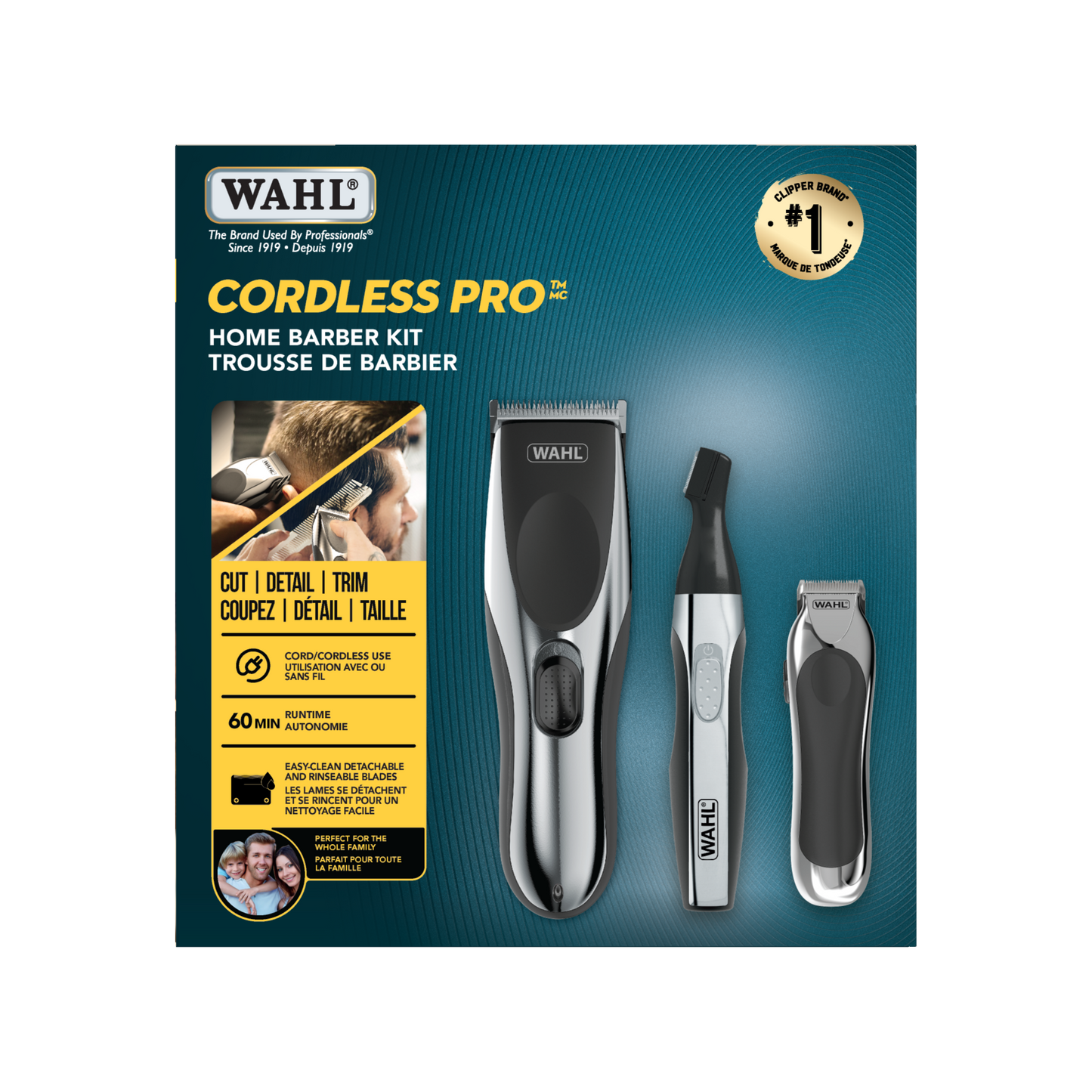 CORDLESS PRO HOME BARBER KIT