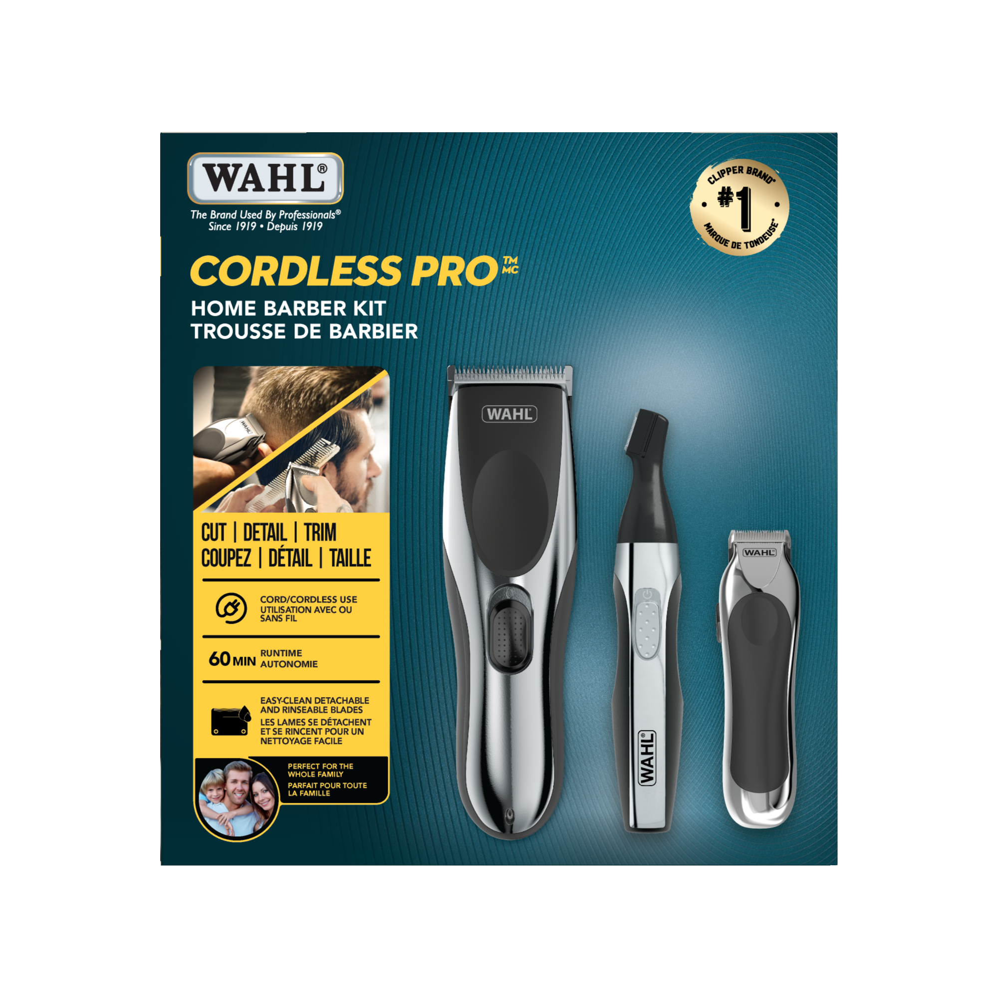 CORDLESS PRO HOME BARBER KIT