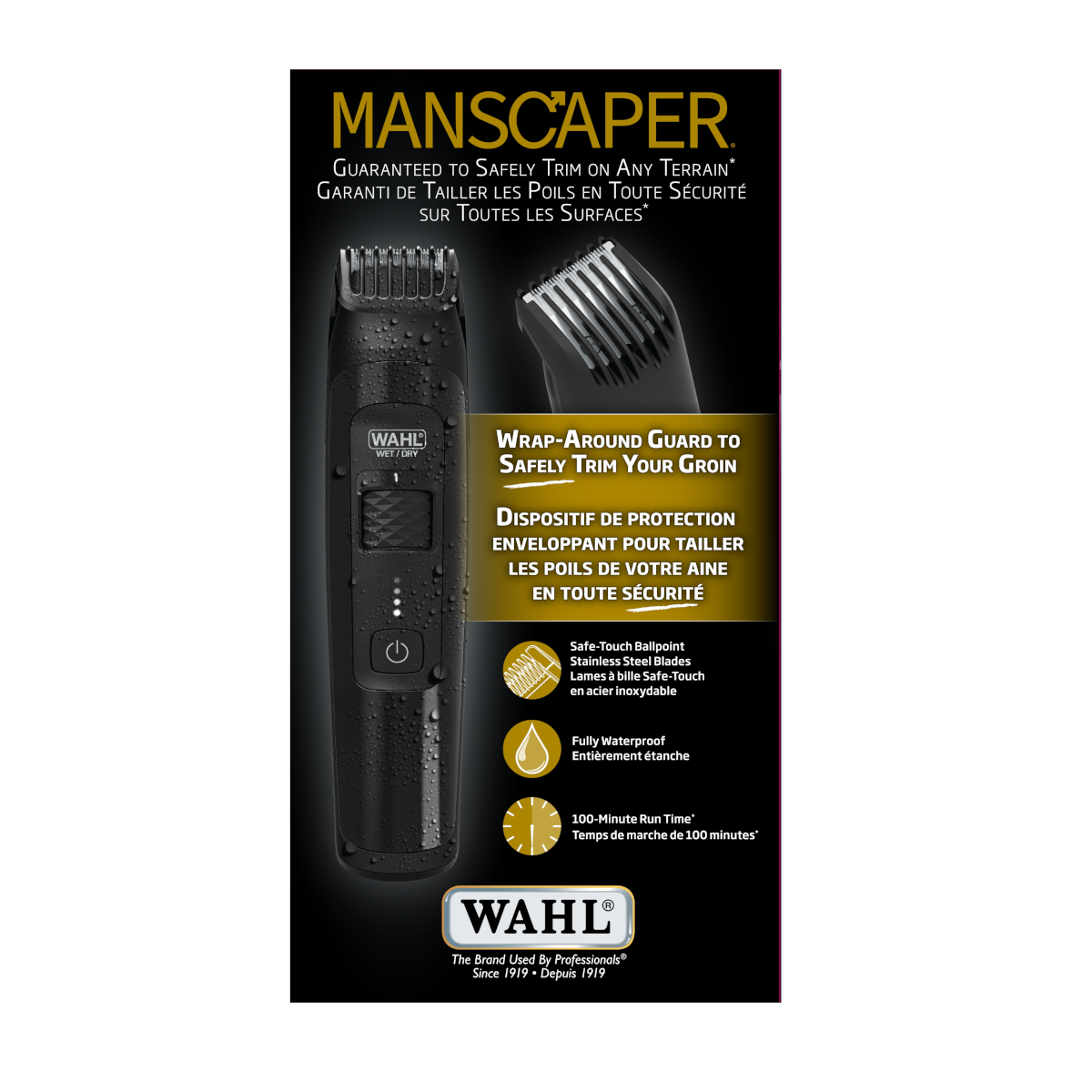 MANSCAPER LITHIUM-ION BODY GROOMER