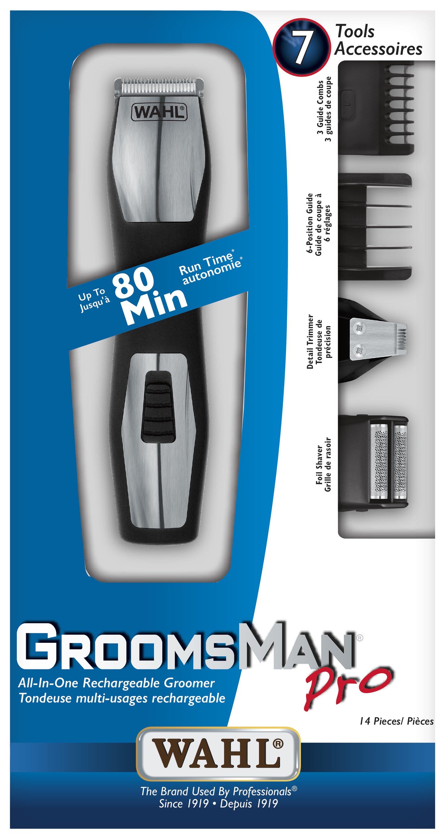 GROOMSMAN ALL IN ONE RECHARGEABLE TRIMMER