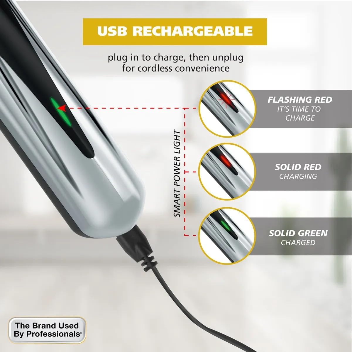 Tondeuse sans fil Elite Beard Li USB