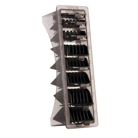 Guide Caddy With 8 Black Clipper Guides