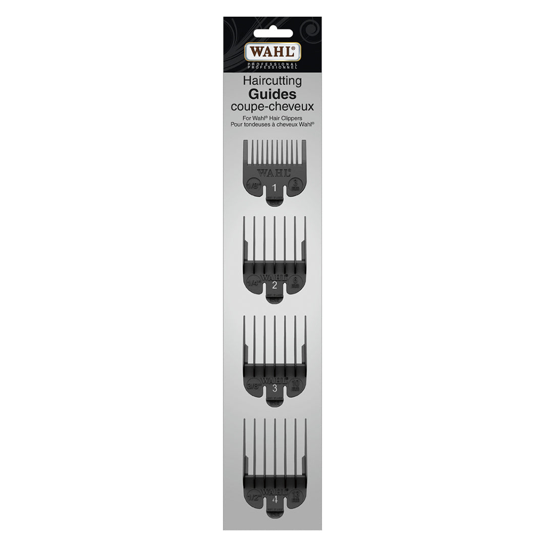 SET OF 4 BLACK CLIPPER GUIDES – Wahl Canada
