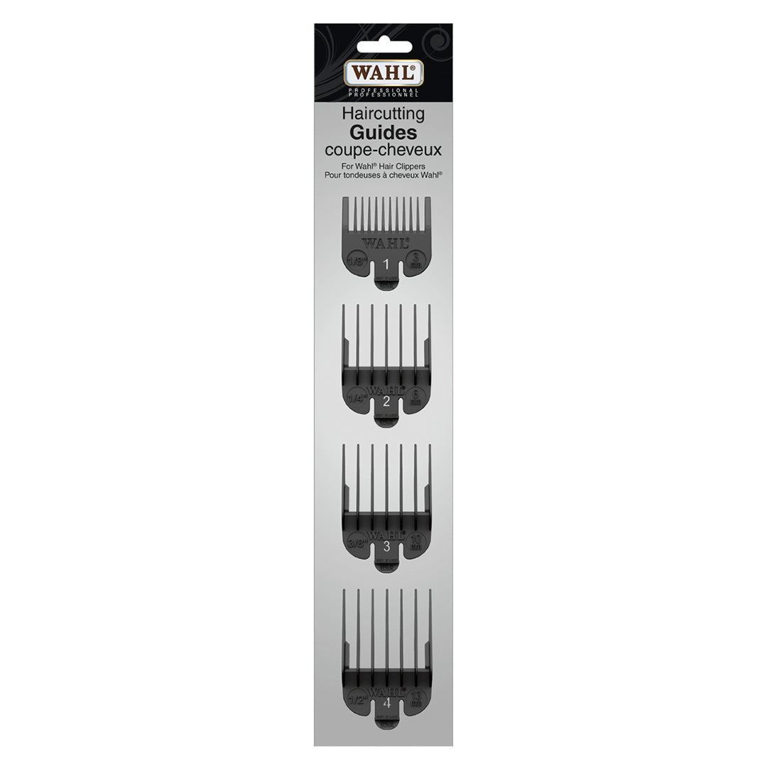 SET OF 4 BLACK CLIPPER GUIDES