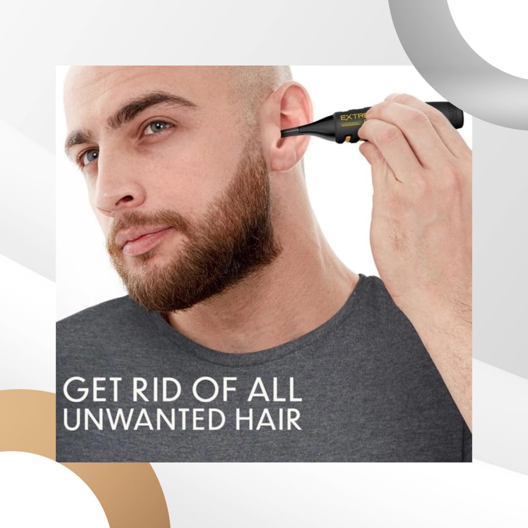 LI BATTERY EXTREME GRIP EAR,NOSE,EYEBROW TRIMMER