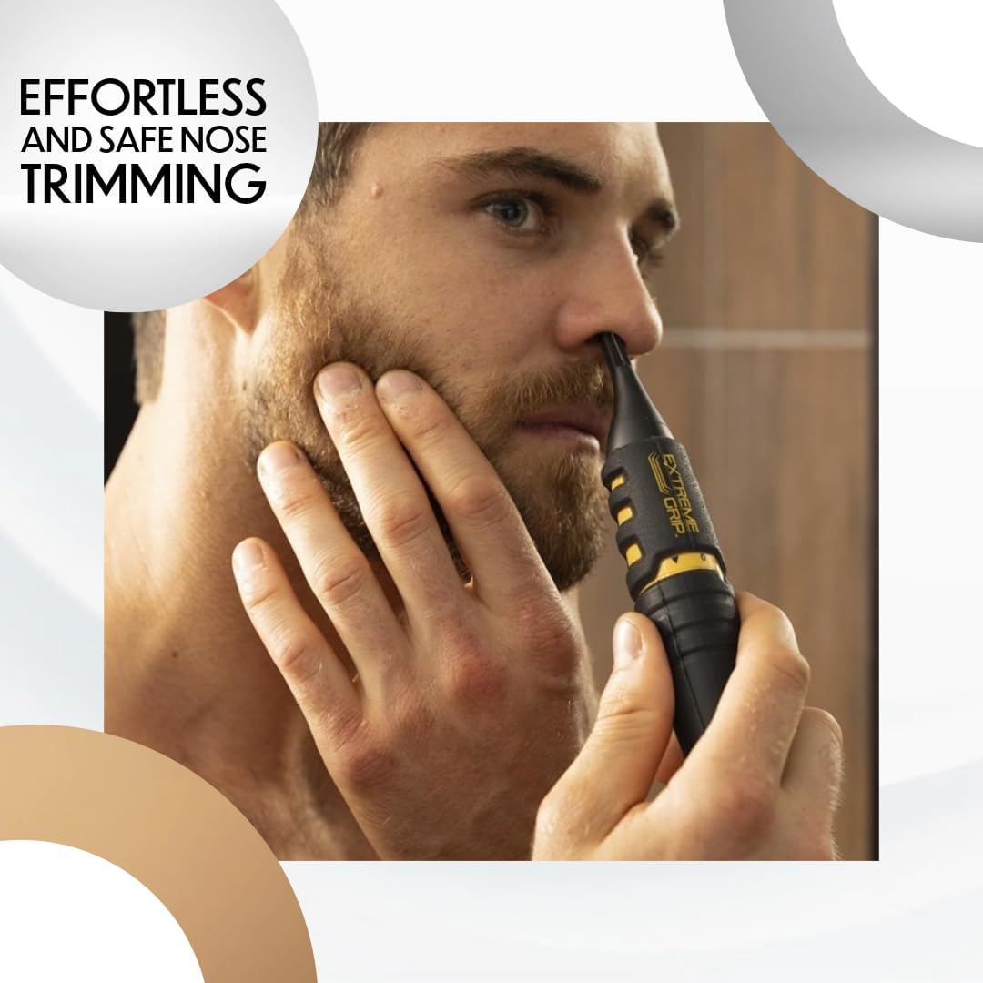 LI BATTERY EXTREME GRIP EAR,NOSE,EYEBROW TRIMMER