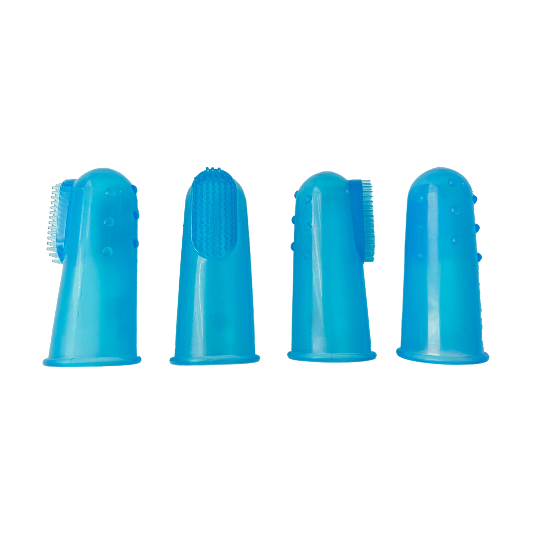 4-PK FINGER TOOTHBRUSH