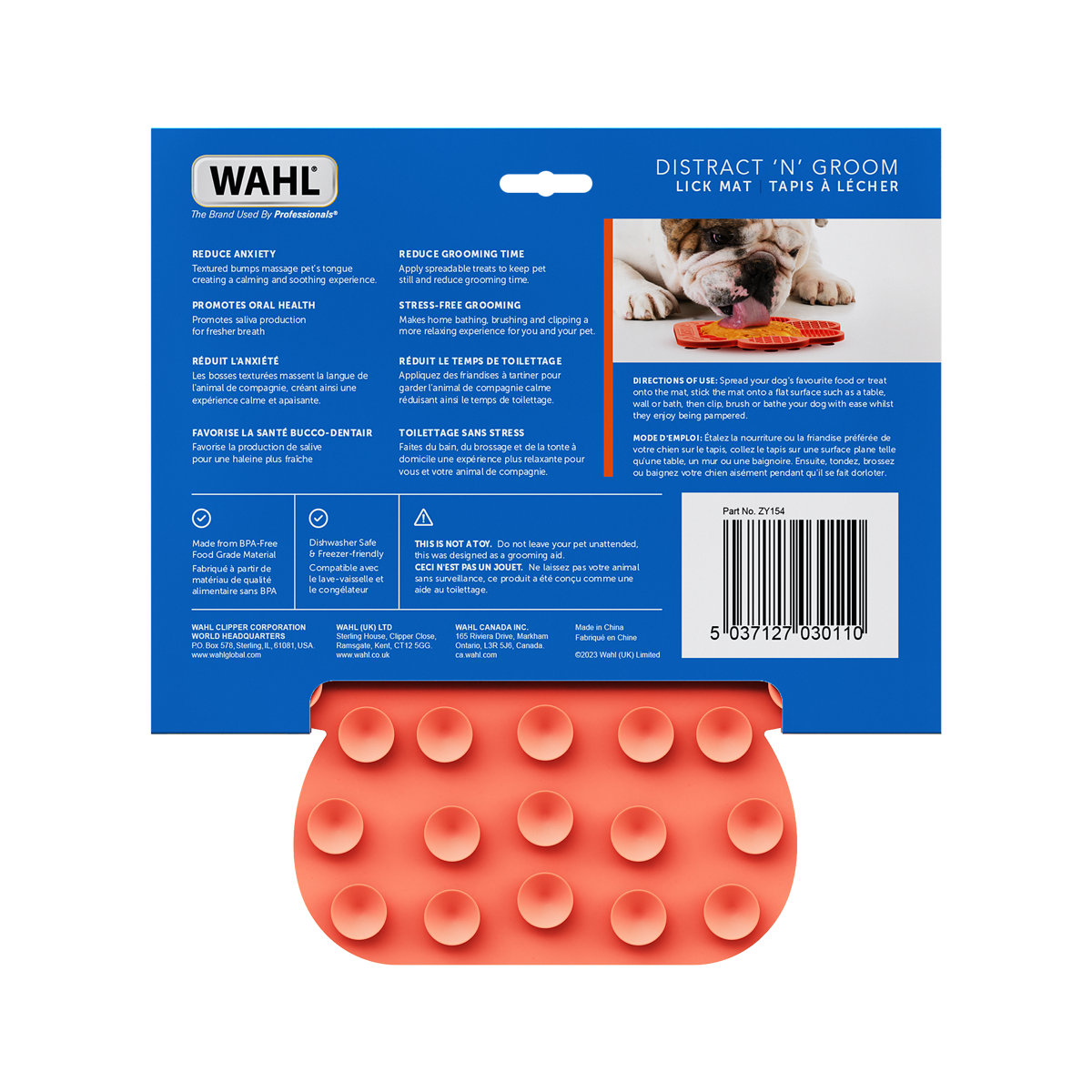 WAHL DISTRACT 'N GROOM LICK MAT