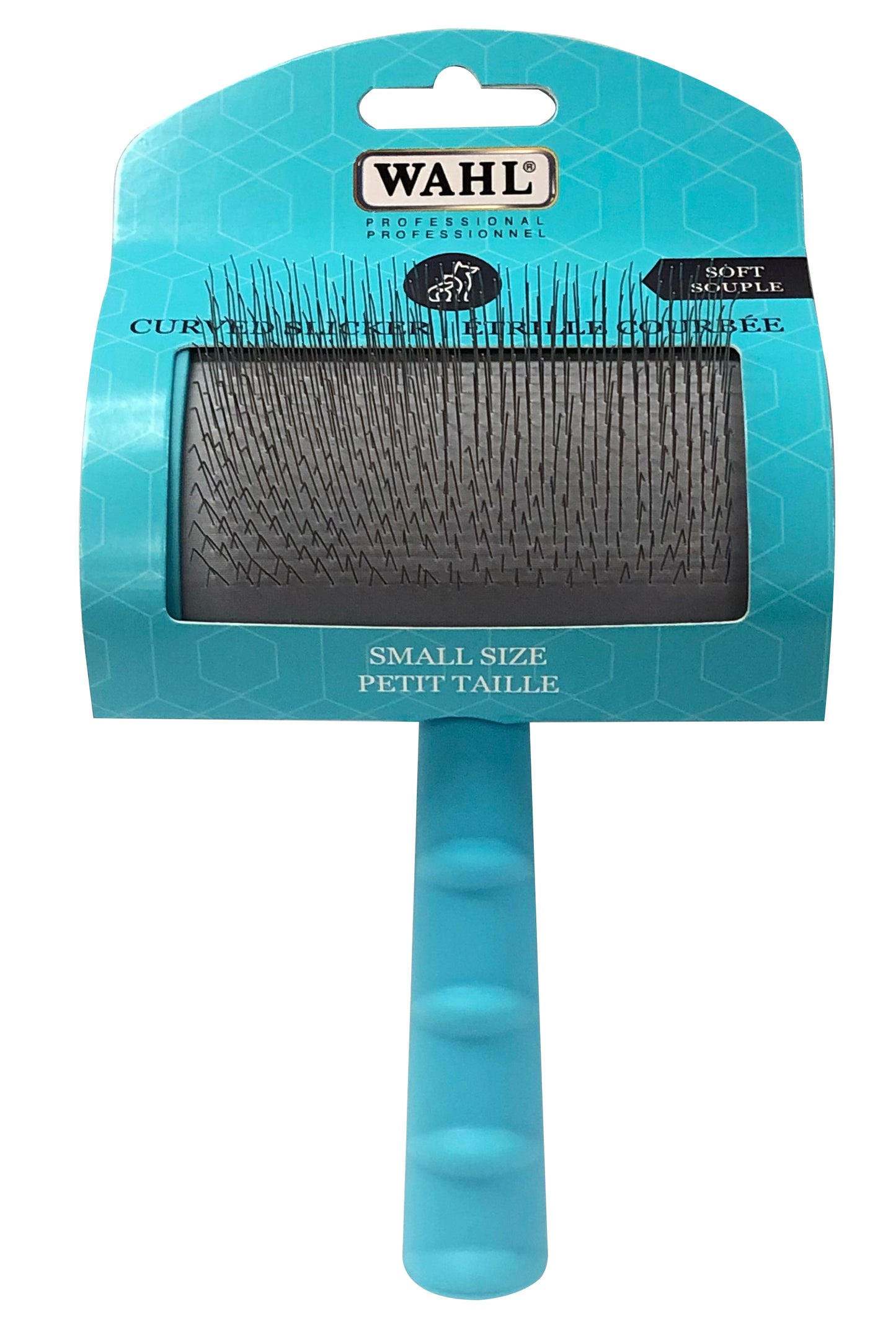 SMALL CURVED SLICKER BRUSH - SOFT