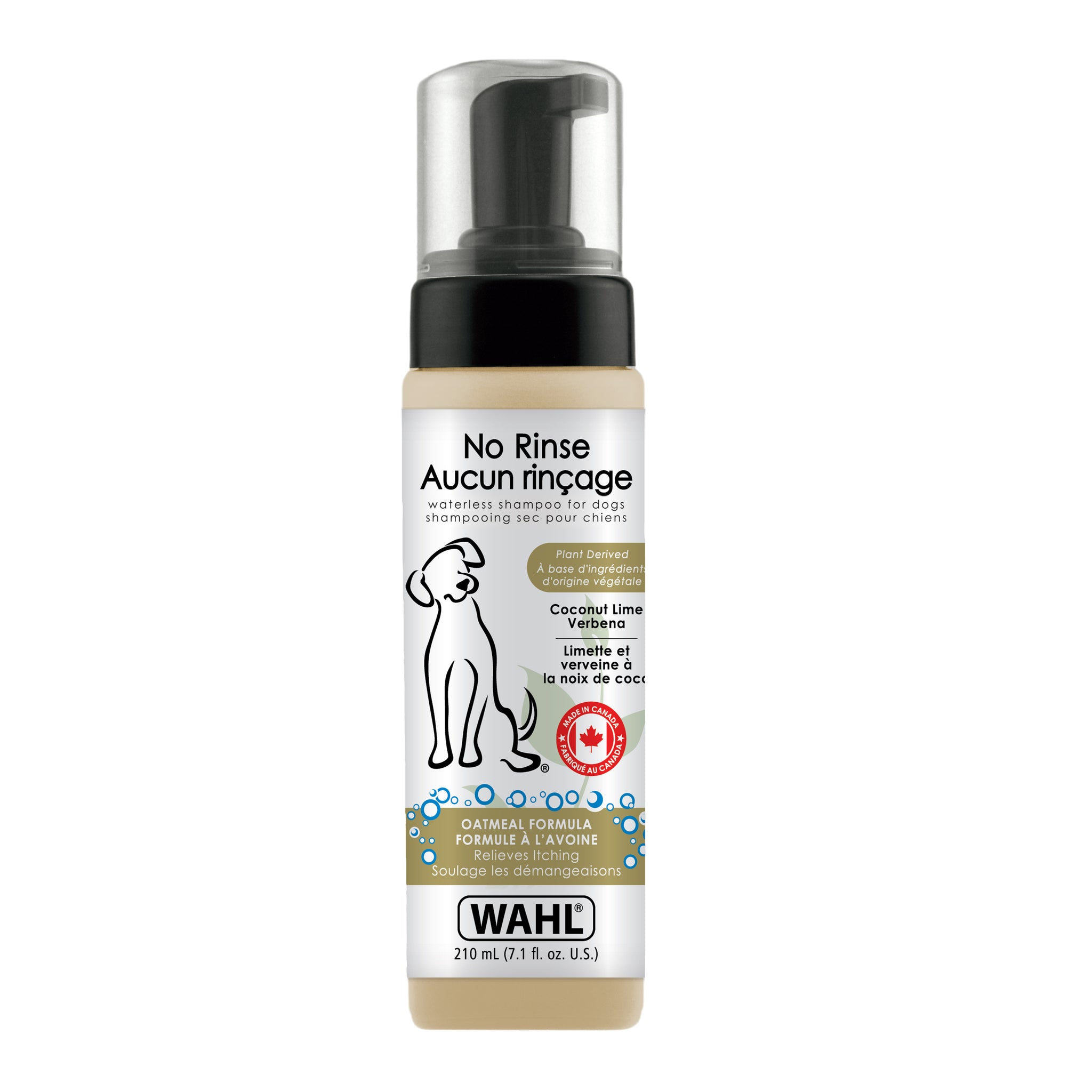 WAHL DOG NO RINSE SHAMPOO-210 mL