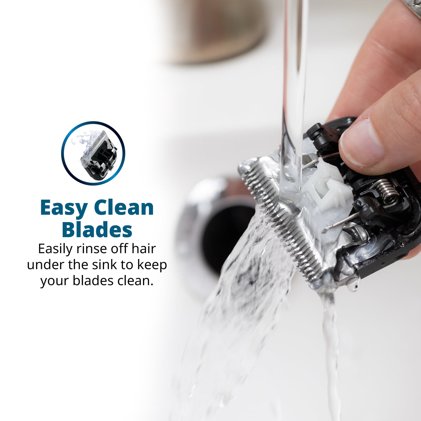 Lithium Ion+ Self-Clip 360 Cordless Hair Clipper