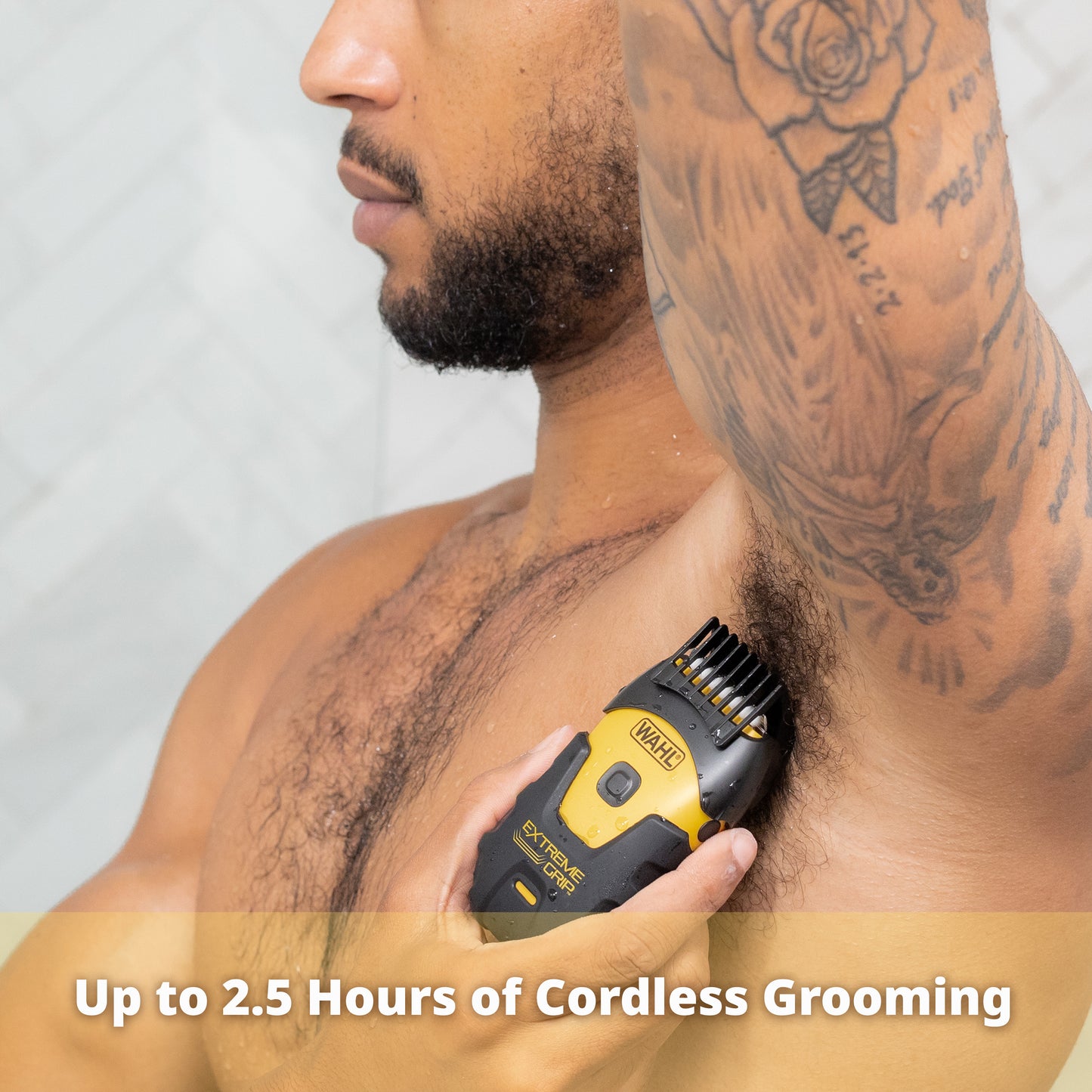 Lithium Ion+ Extreme Grip Body Groomer