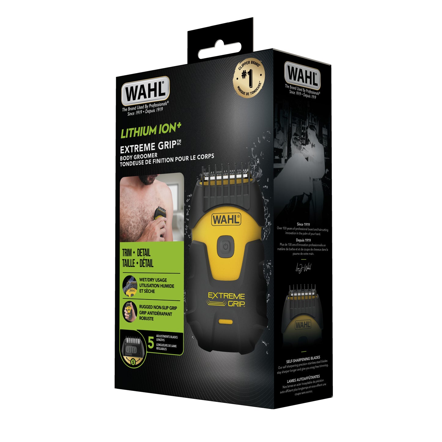 Lithium Ion+ Extreme Grip Body Groomer