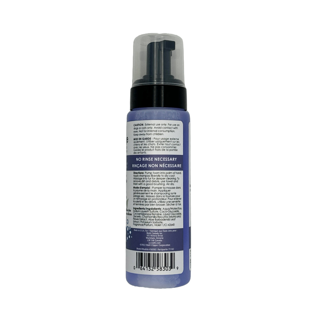 WAHL DOG NO RINSE SHAMPOO-210 mL