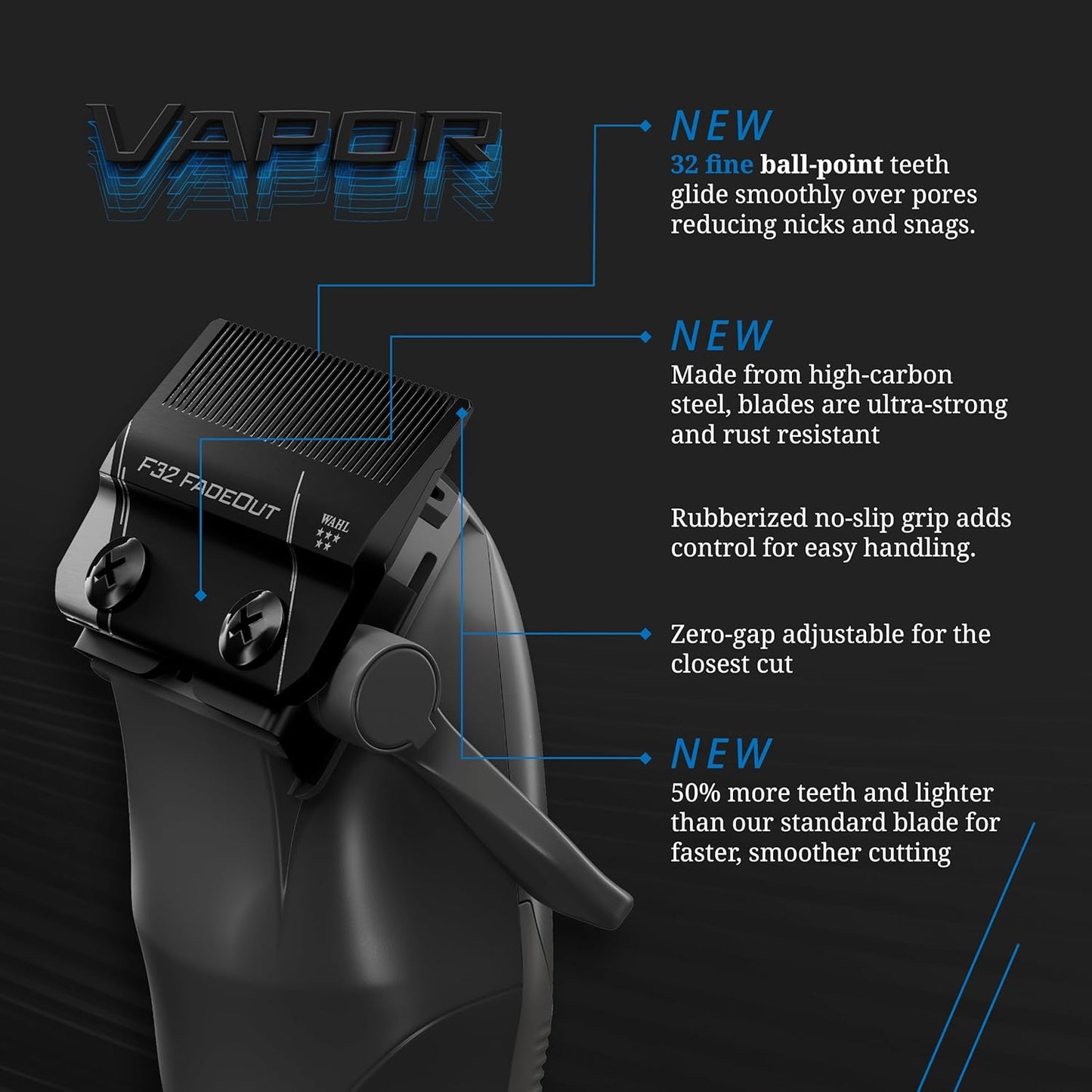 5 STAR VAPOR™ CORD/CORDLESS CLIPPER