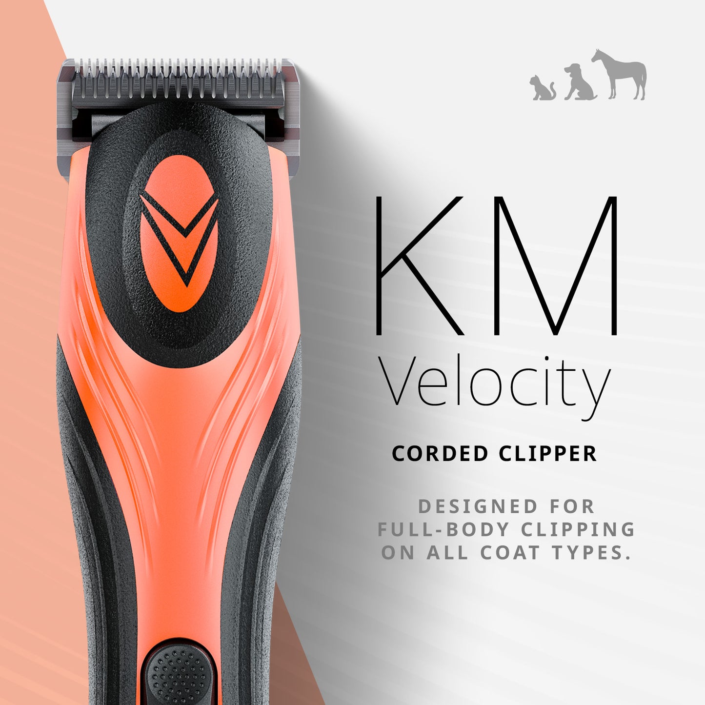 KM Velocity Corded Animal Clipper
