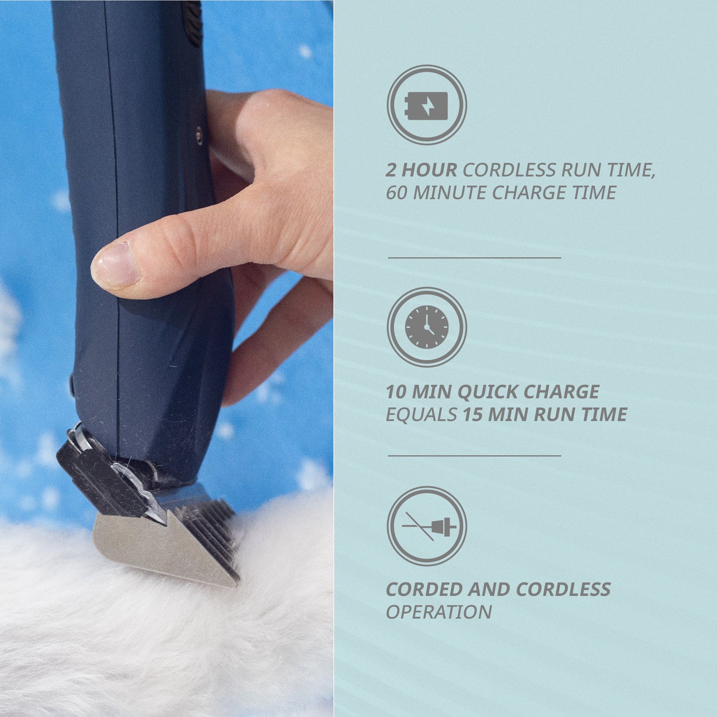 KMC+ Professional Cordless Clipper