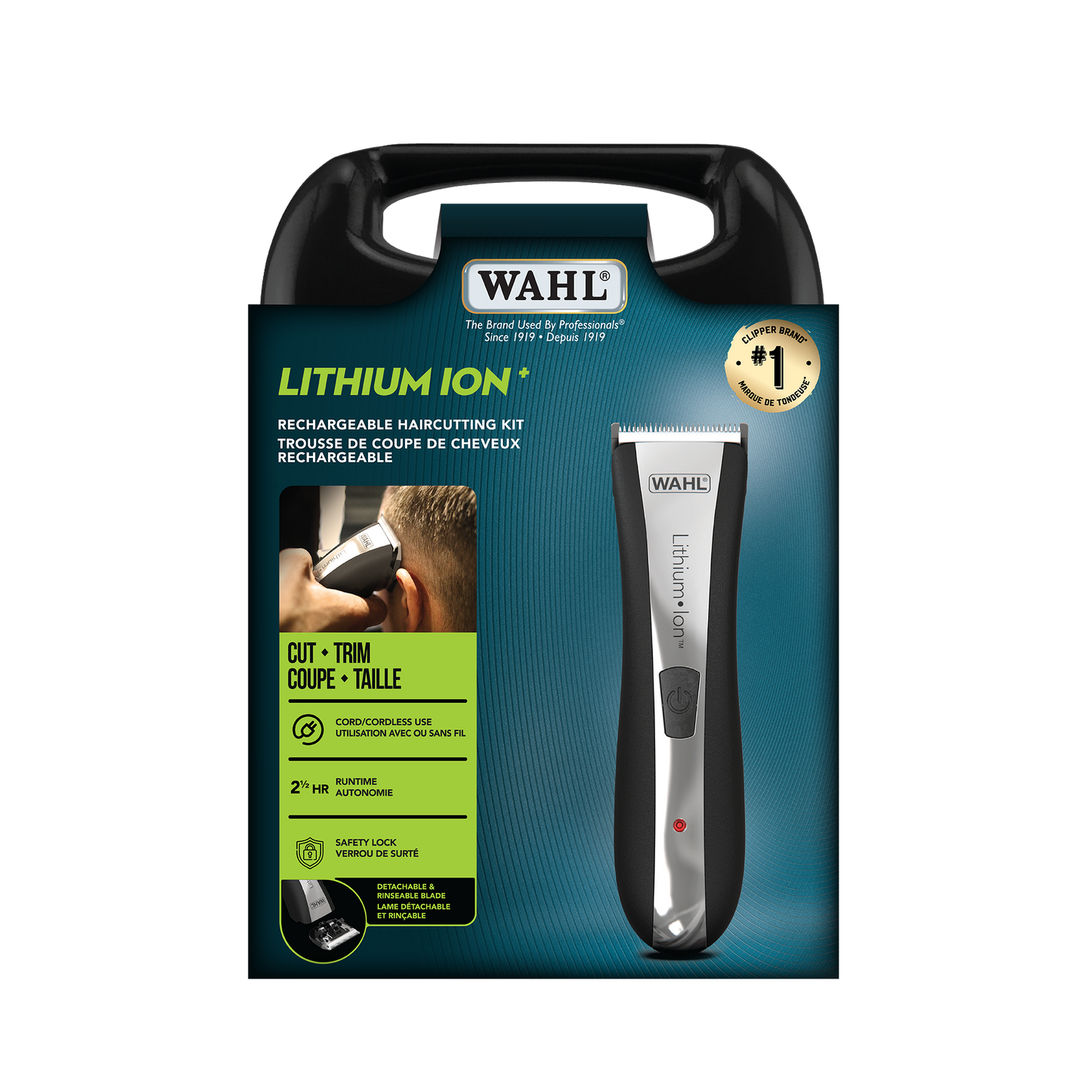 KIT COUPE DE CHEVEUX PRO LITHIUM-ION