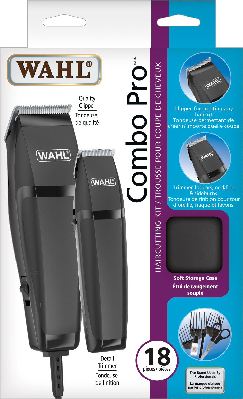 COMBO PRO 18 PC HAIRCUTTING KIT