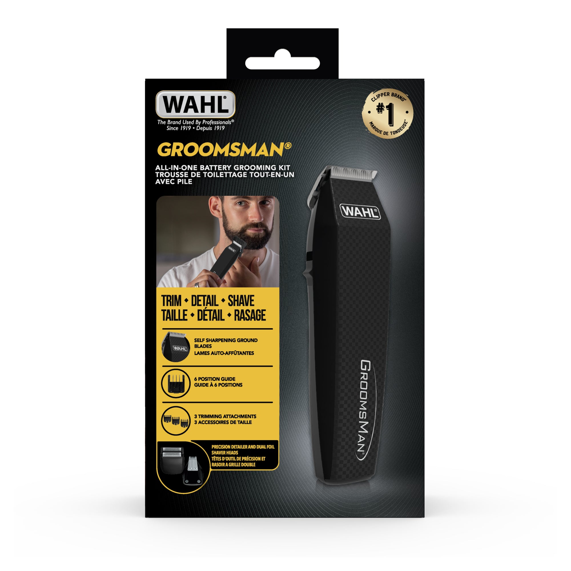 GROOMSMAN ALL-IN-ONE BATTERY GROOMING KIT