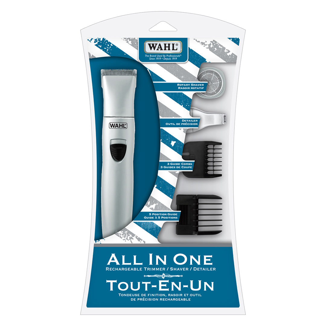 ALL IN ONE RECHARGEABLE TRIMMER, SHAVER, DETAILER