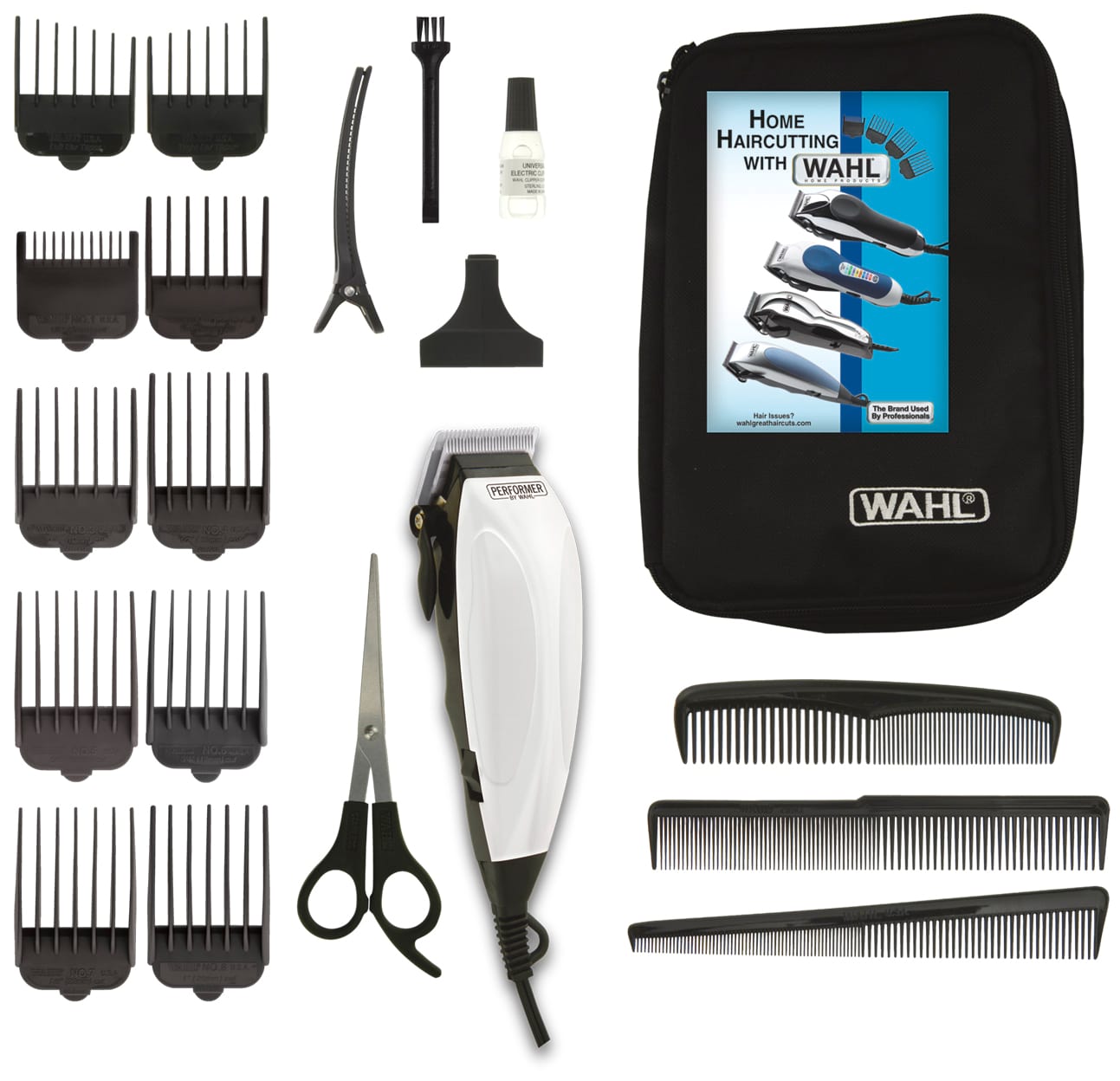 KIT DE COUPE DE CHEVEUX PERFORMER 20PC