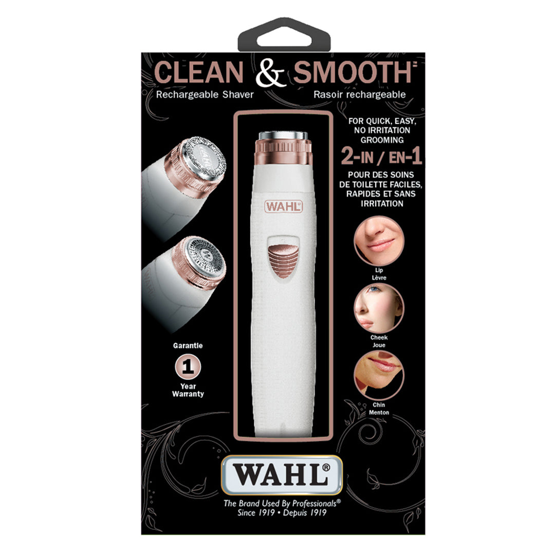CLEAN & SMOOTH™ RECHARGEABLE SHAVER
