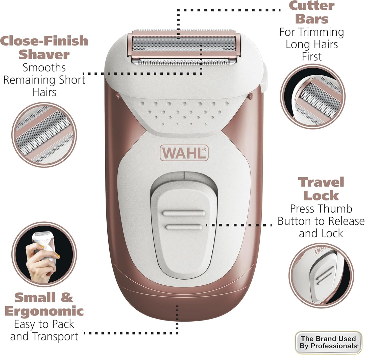 CLEAN & SMOOTH™ WET/DRY BATTERY SHAVER