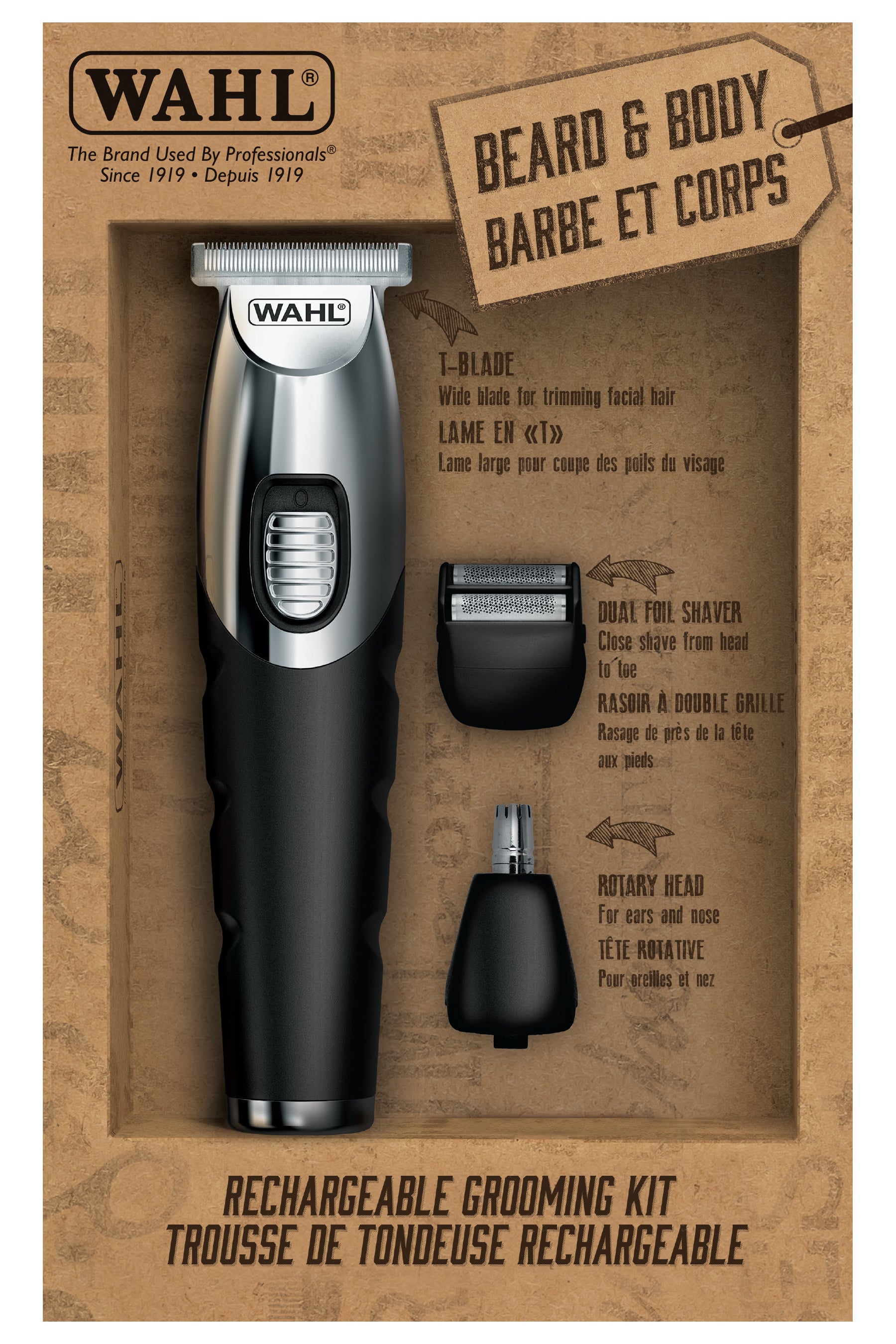 BEARD AND BODY GROOMING KIT
