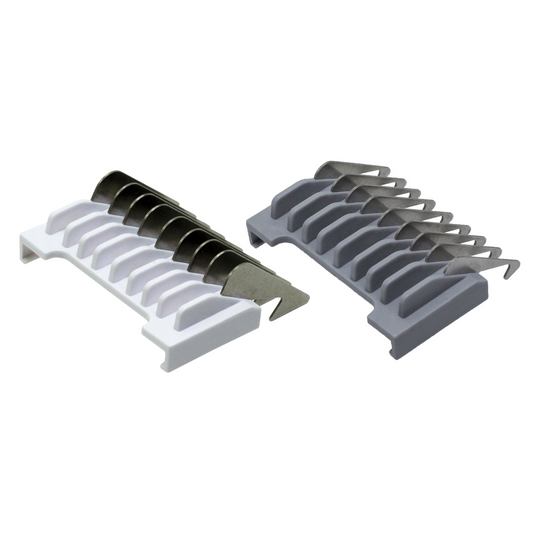 Ensemble de peignes de guidage coulissants en acier inoxydable pour tondeuses 5 en 1