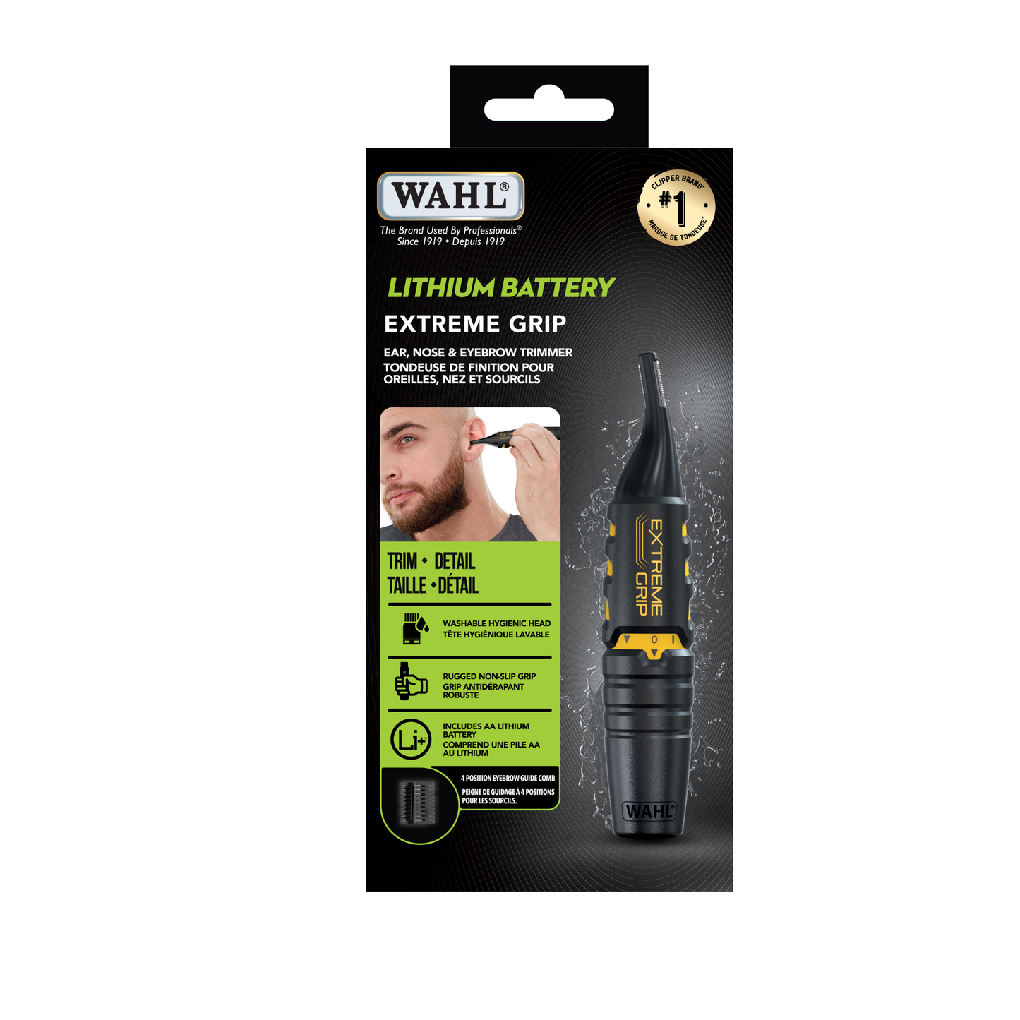 LI BATTERIE EXTREME GRIP OREILLE, NEZ, TONDEUSE SOURCILS
