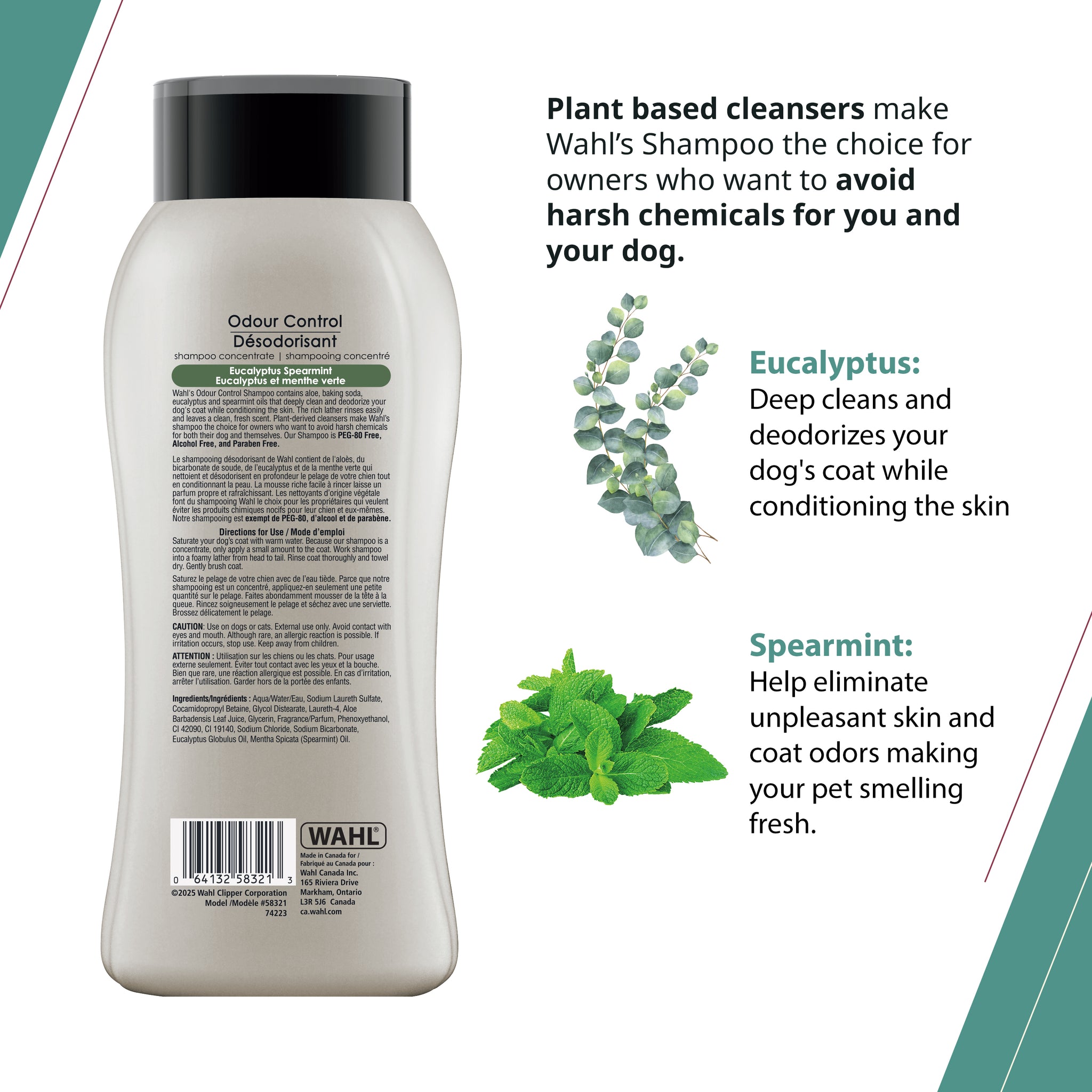 Shampoings pour chiens WAHL-700 ml