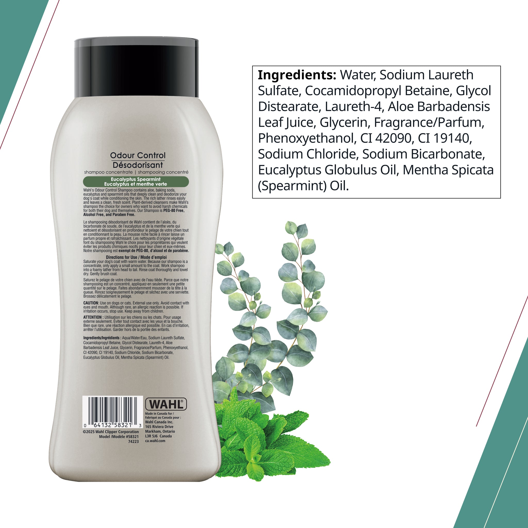 Shampoings pour chiens WAHL-700 ml