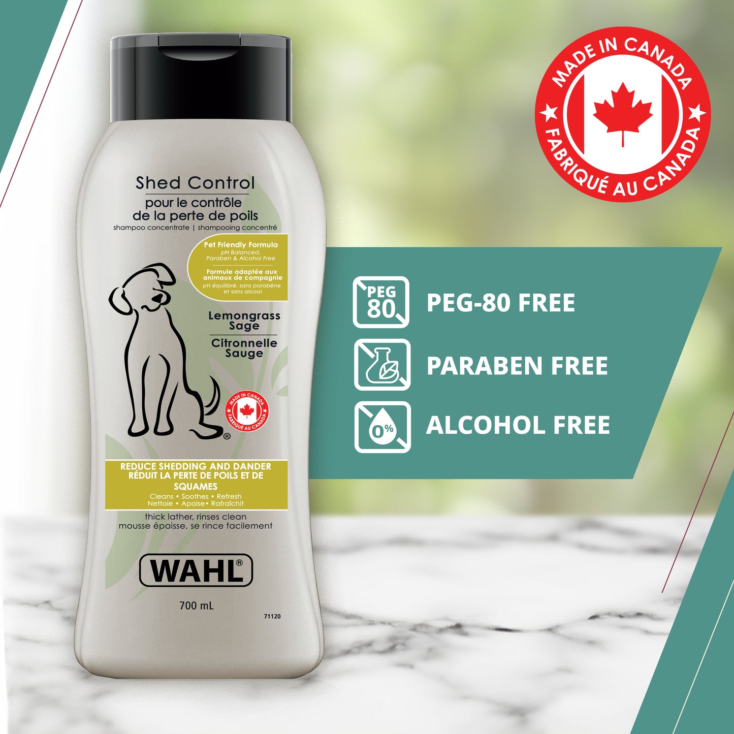 Shampoings pour chiens WAHL-700 ml