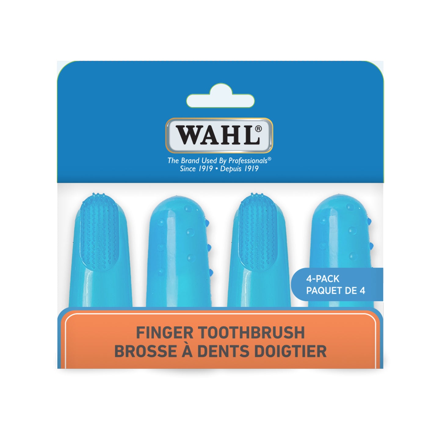 4-PK FINGER TOOTHBRUSH