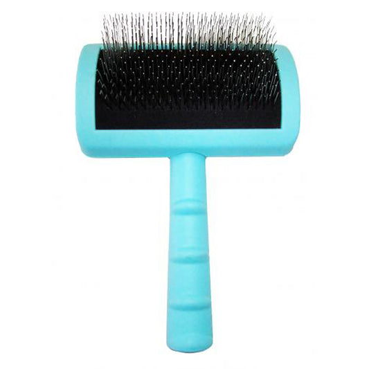 SMALL CURVED SLICKER BRUSH - FIRM