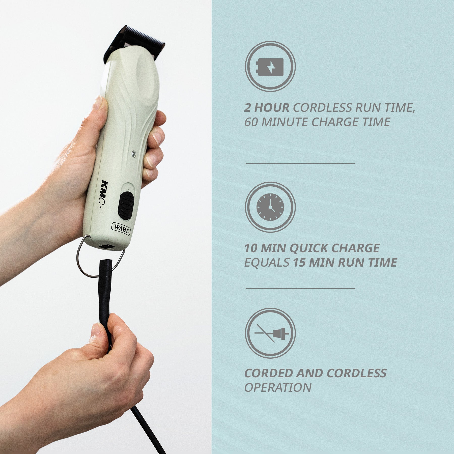 KMC+ Professional Cordless Clipper