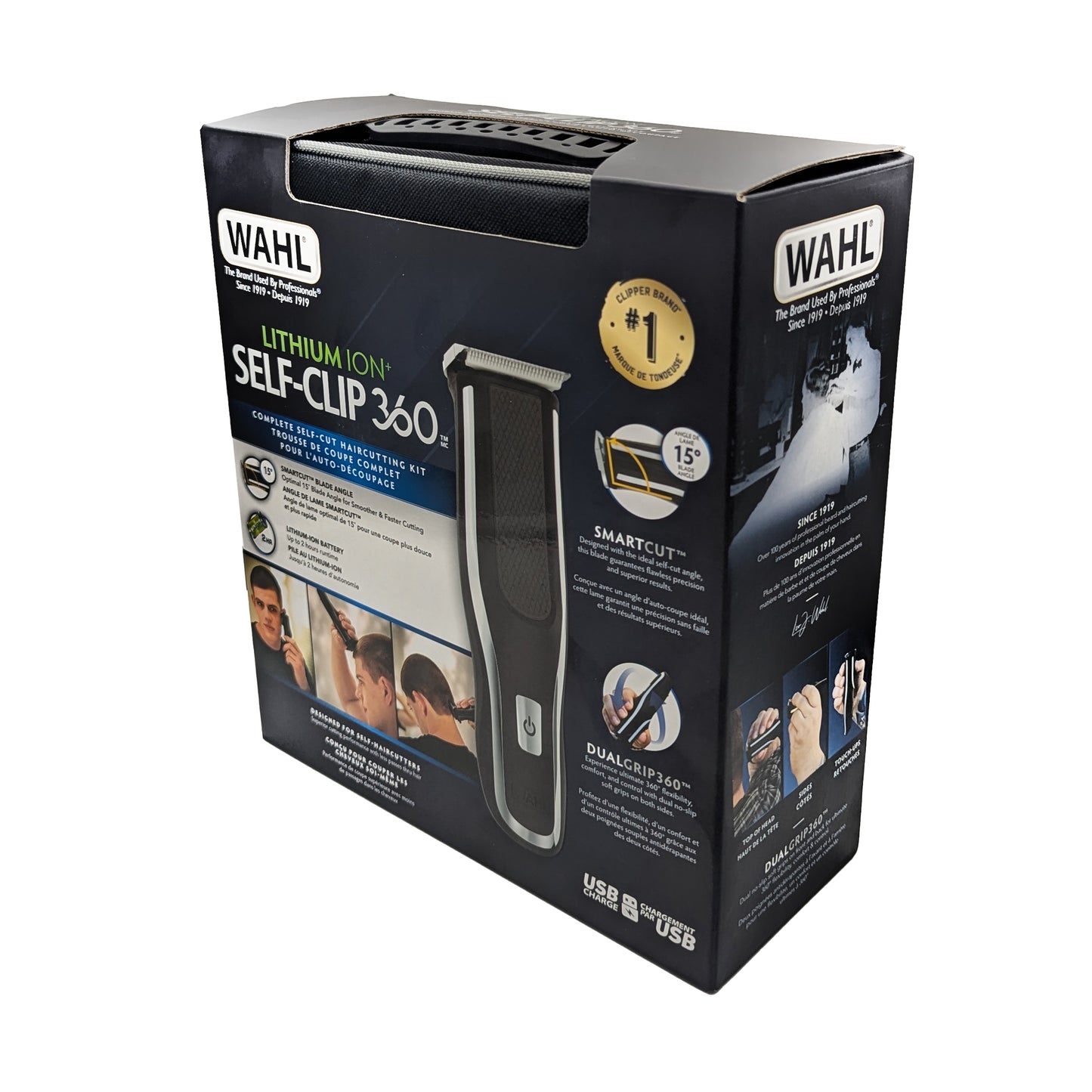 Lithium Ion+ Self-Clip 360 Cordless Hair Clipper