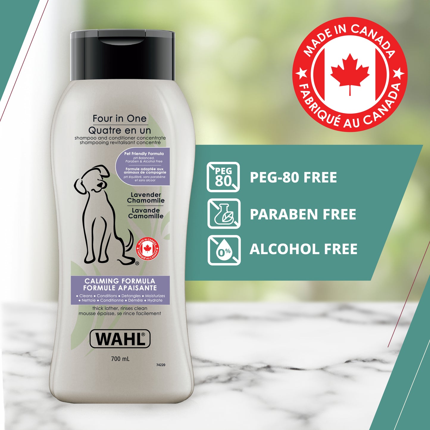 Shampoings pour chiens WAHL-700 ml