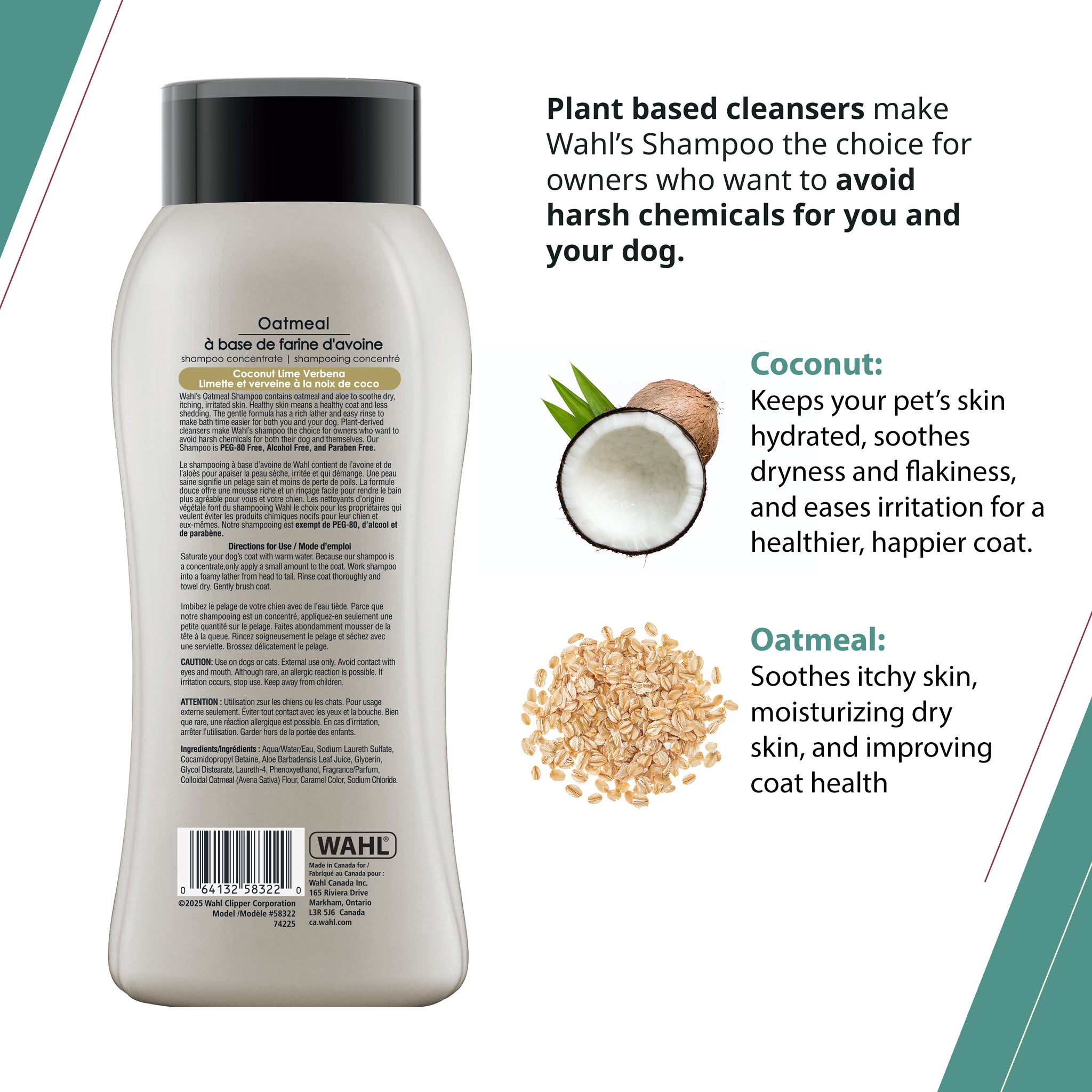 Shampoings pour chiens WAHL-700 ml