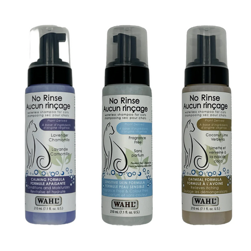 Shampoing sans rinçage Wahl Cat-210 ml