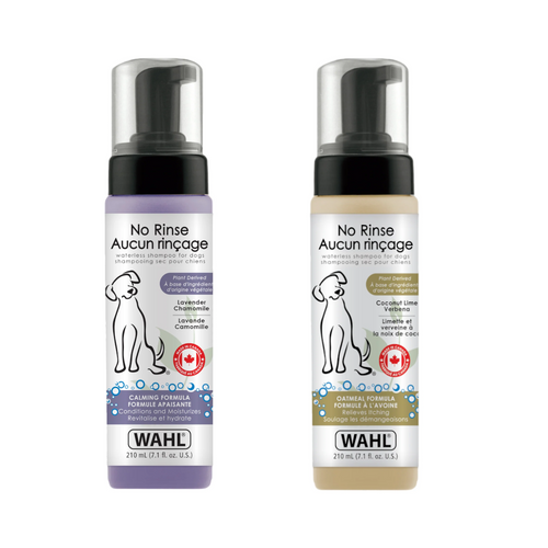 Shampoing sans rinçage pour chien WAHL-210 ml