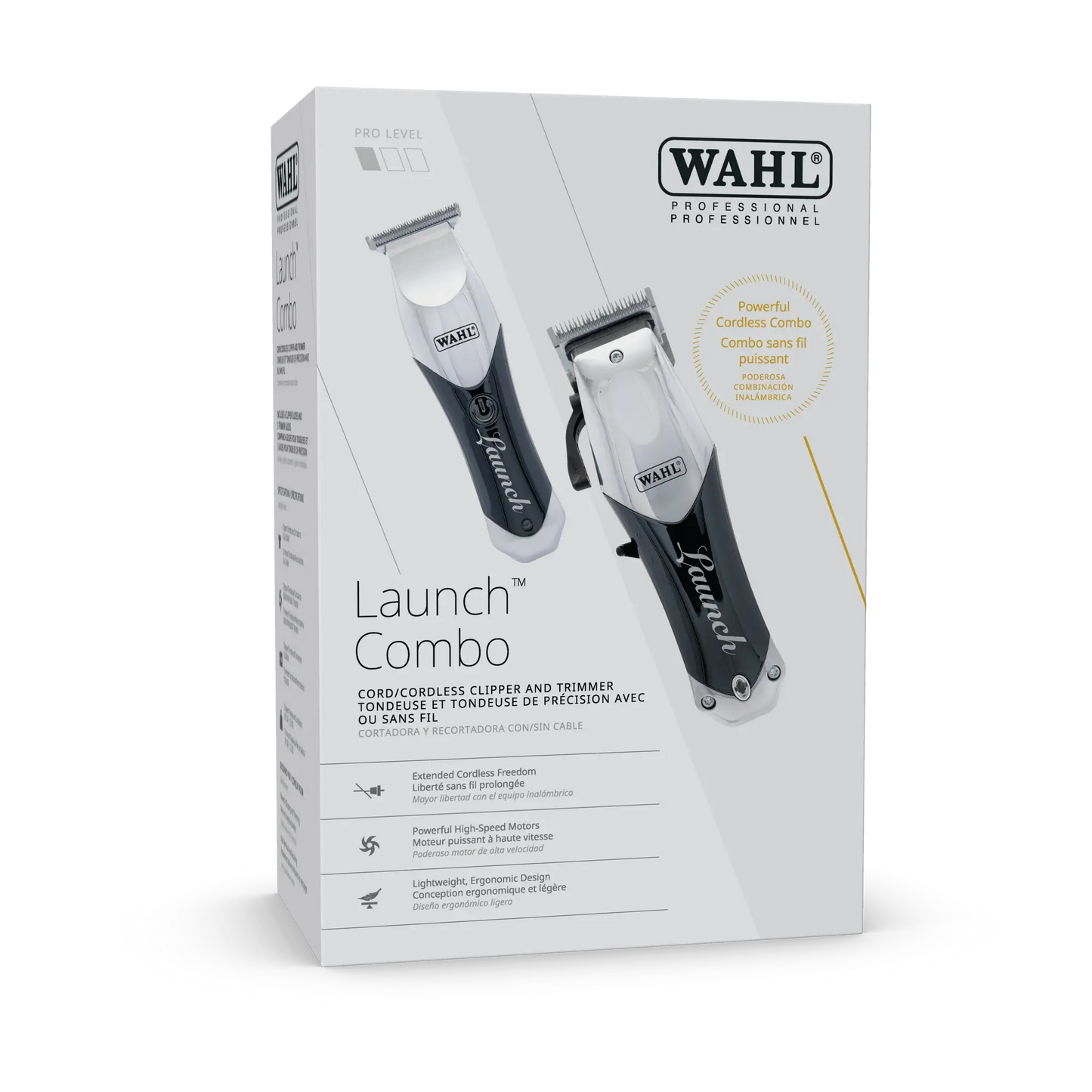 Launch clipper trimmer combo cordless