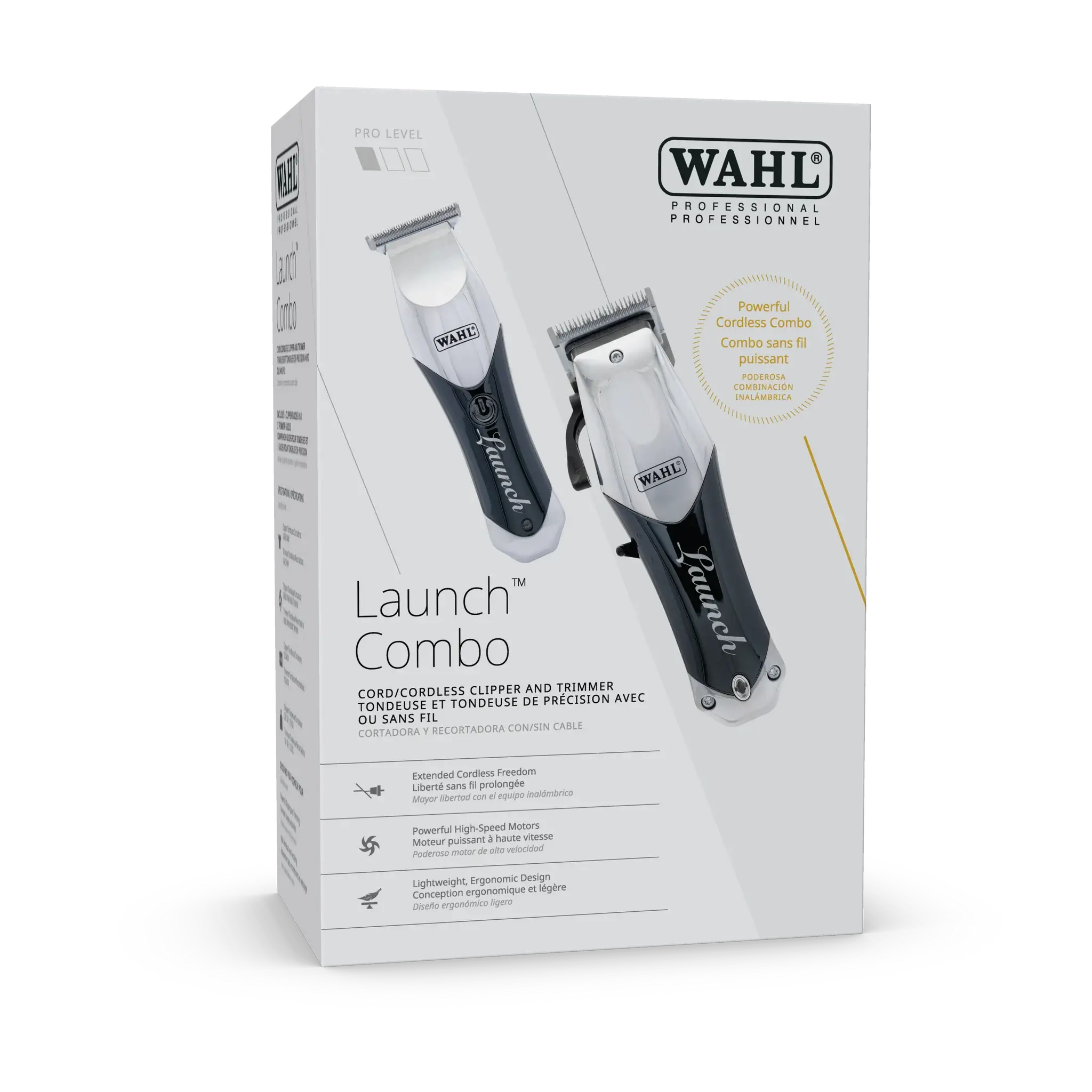Launch clipper trimmer combo cordless
