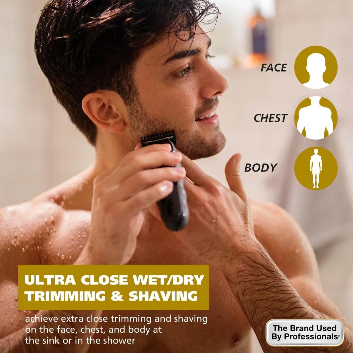 Manscaper Commando Wet & Dry Trimmer