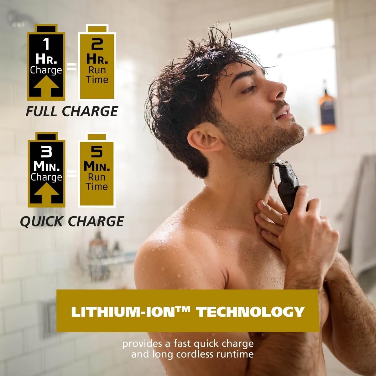 Manscaper Commando Wet & Dry Trimmer