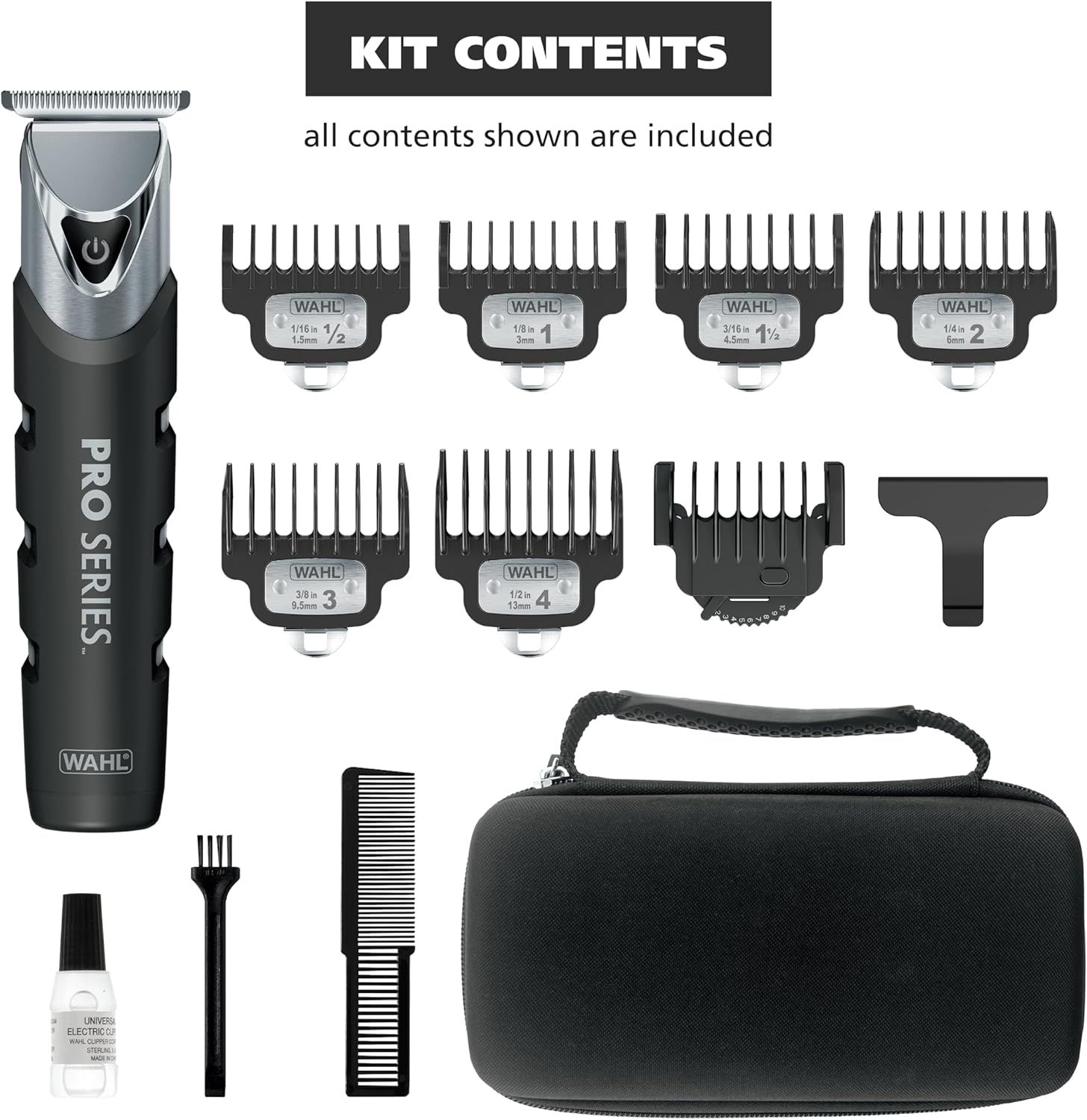 Pro Series Stainless Steel Cordless Beard Trimmer