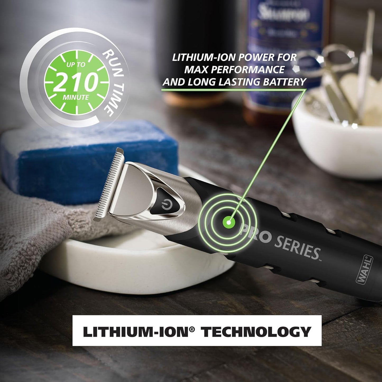 Pro Series Stainless Steel Cordless Beard Trimmer