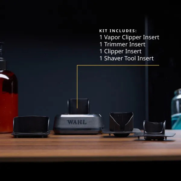 SINGLE POWER STATION WITH INSERTS